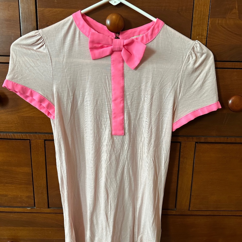 Ted Baker pink bow top